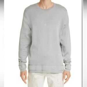 Mens Givenchy Grey Crewneck Sweater sz XL